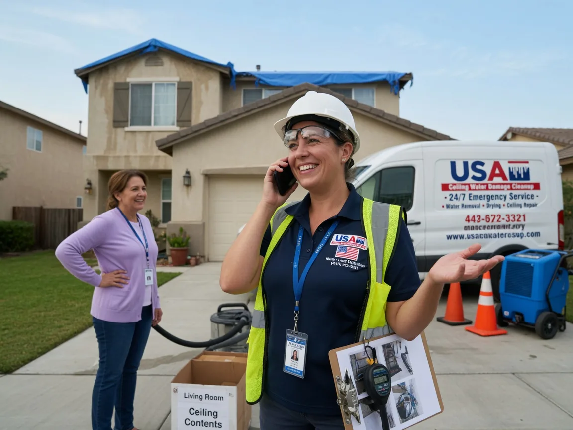 Ceiling Water Damage Restoration Cooksville, IL FAQs